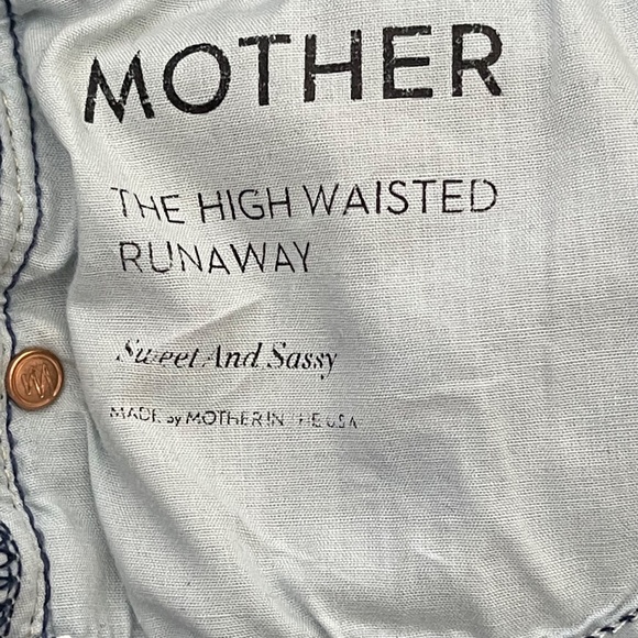 Mother The High Waisted Runaway Flare Jeans - Picture 8 of 13